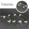 Clips de ventosa 12/16mm pack 4 unids.