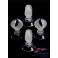 Clips de ventosa 12/16mm pack 4 unids.