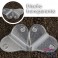 Soporte separador transparente Pack 2 unids.