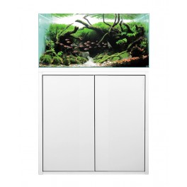 Acuario HEK 130L - Cristal Ultra-white glass + Mueble chapado en metraquilato