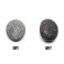 Lava black pebble